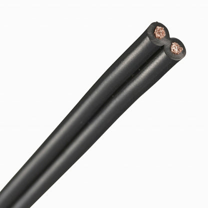 ビニール平行線（1.25mm2/2m/黒）_04-7336_VFF1.25 2M BK_OHM オーム電機