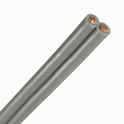 ビニール平行線（2.0mm2/10m/灰）_04-7467_VFF2.0 10M GY_OHM（オーム電機）