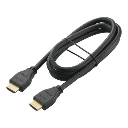 プレミアムHDMIケーブル（1m/4K・3D対応/高速伝送18Gbps/黒）_05-0521_VIS-C10KP-K_OHM（オーム電機）