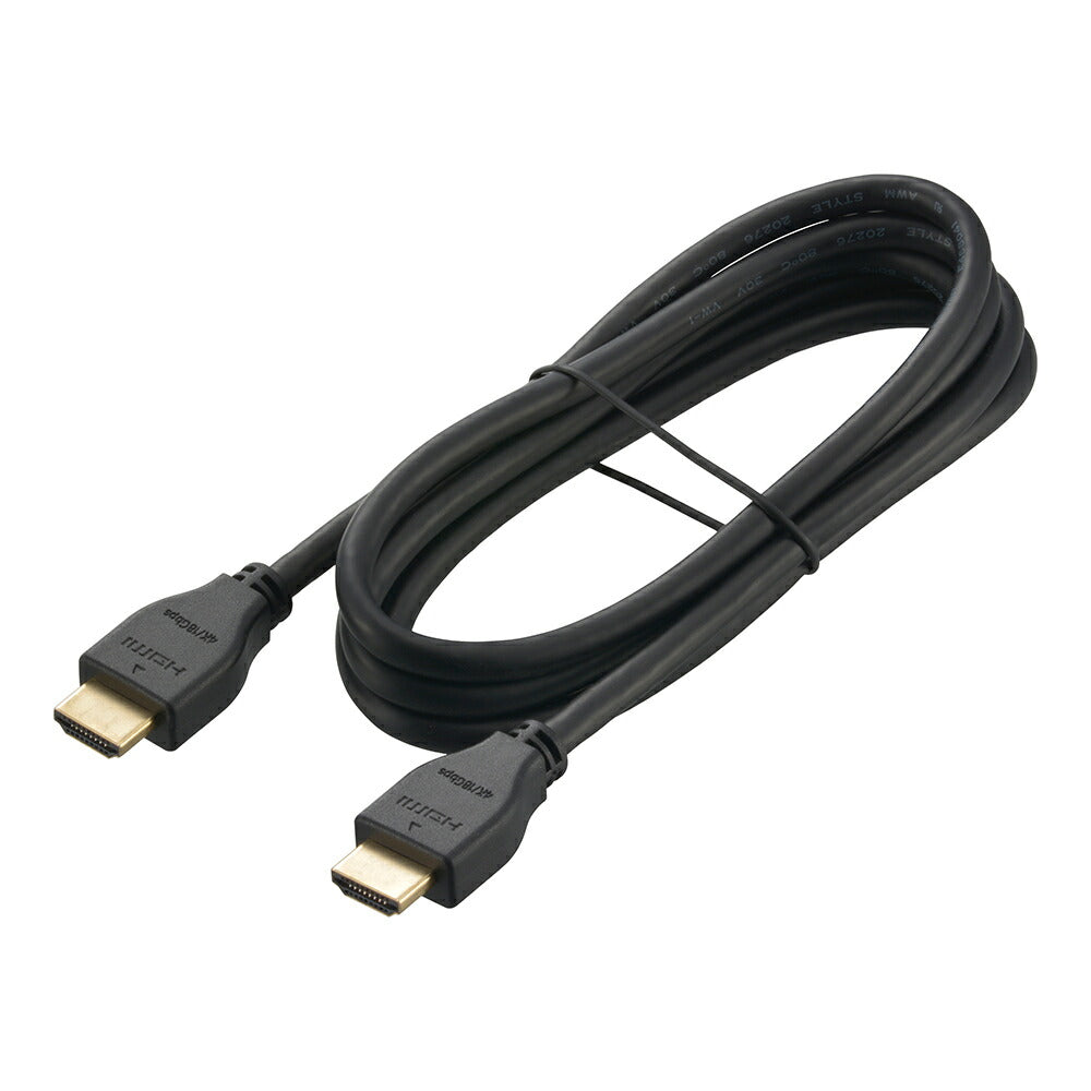 プレミアムHDMIケーブル（1.5m/4K・3D対応/高速伝送18Gbps/黒）_05-0522_VIS-C15KP-K_OHM（オーム電機）