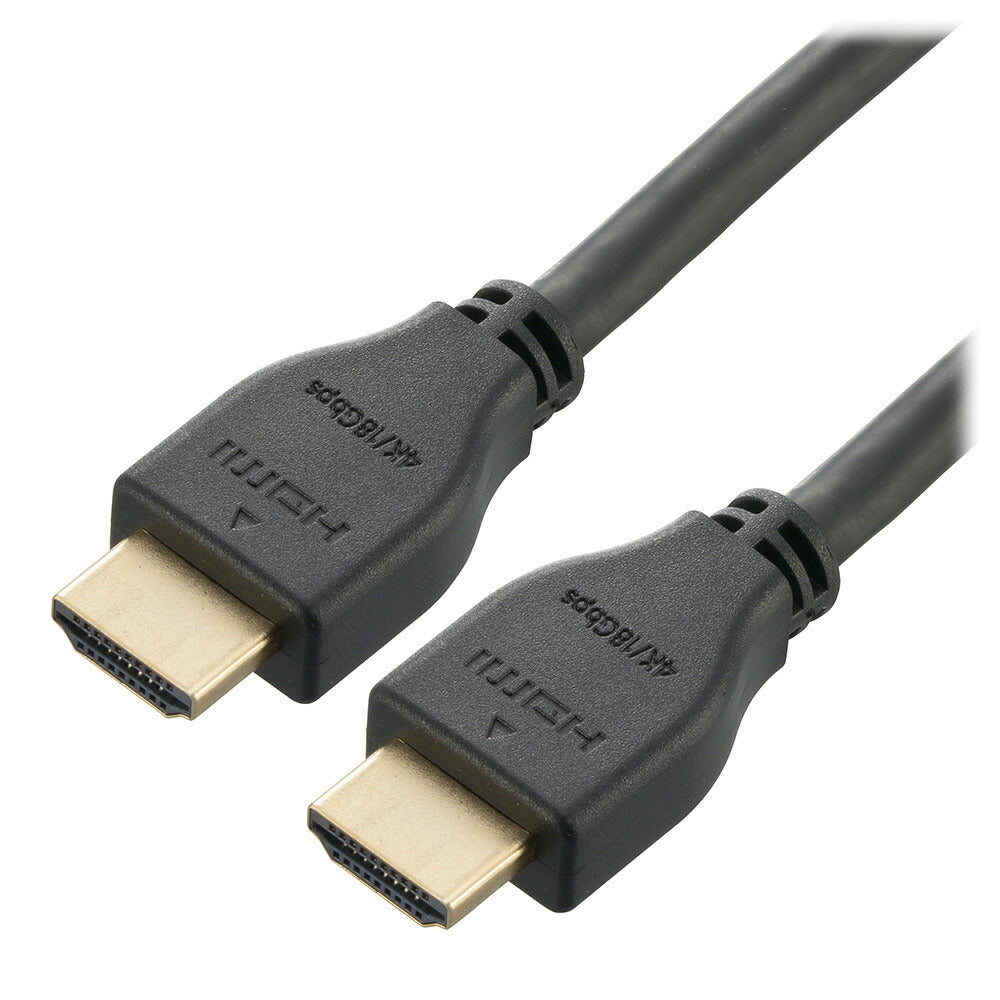 プレミアムHDMIケーブル（1.5m/4K・3D対応/高速伝送18Gbps/黒）_05-0522_VIS-C15KP-K_OHM（オーム電機）