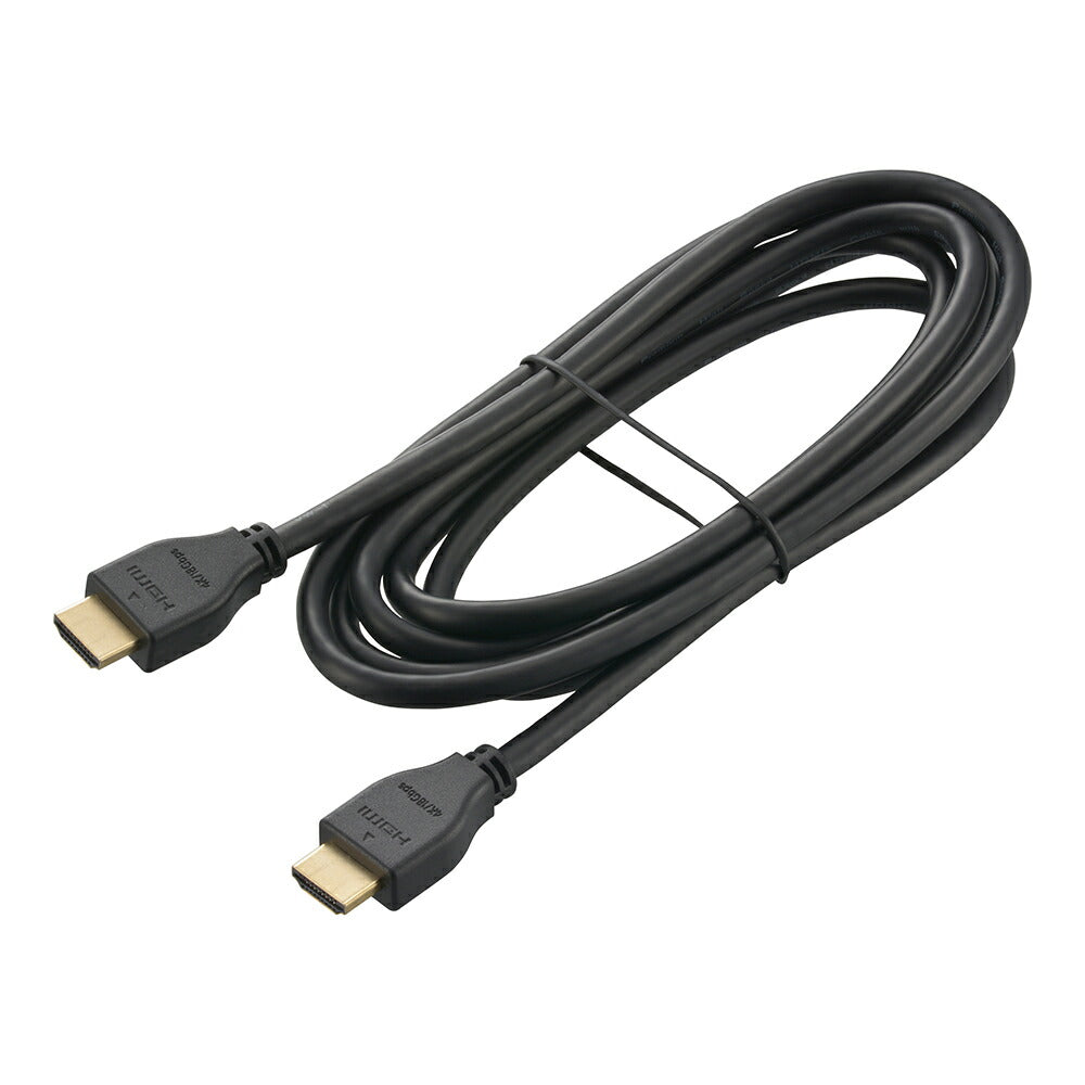 プレミアムHDMIケーブル（2m/4K・3D対応/高速伝送18Gbps/黒）_05-0523_VIS-C20KP-K_OHM（オーム電機）