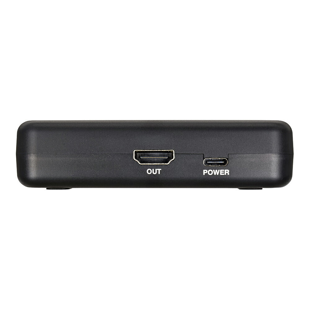 3ポート HDMIセレクター（HDMI 入力3ポート 出力1ポート/自動切換機能/本体に滑り止め/電源不要）_05-0569_AV-S3S6-K_OHM（オーム電機）