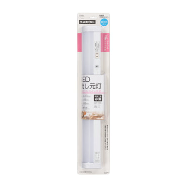 LED流し元灯 20W形（引きひもスイッチ/長さ630mm/1300 lm/12.3W/昼光色相当/屋内専用/配線工事必要）_06-4195_LT-LSL13D-HC_OHM（オーム電機）