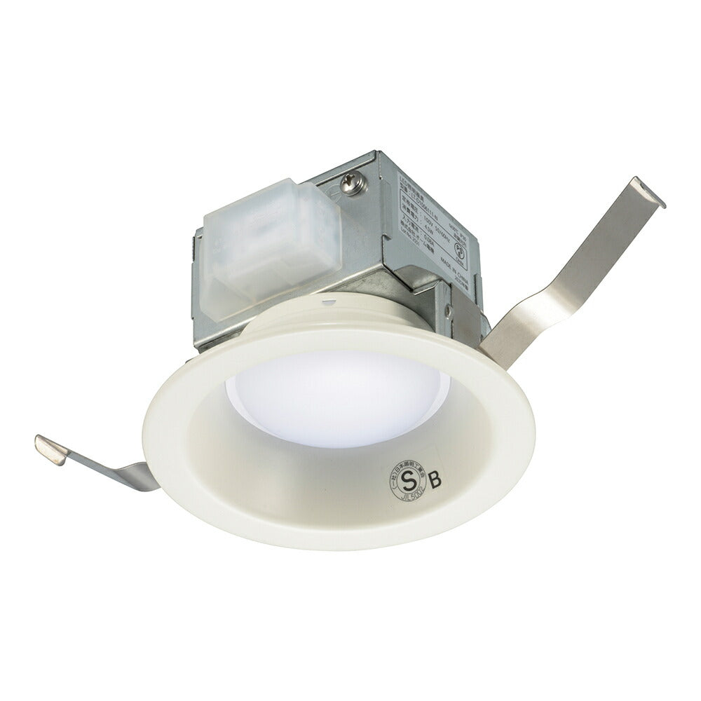 LEDダウンライト（520 lm/60形電球1灯相当/4.5W/昼白色/SB形/埋込穴直径100mm/屋内専用）_06-5126_LT-D1006111-N_OHM（オーム電機）