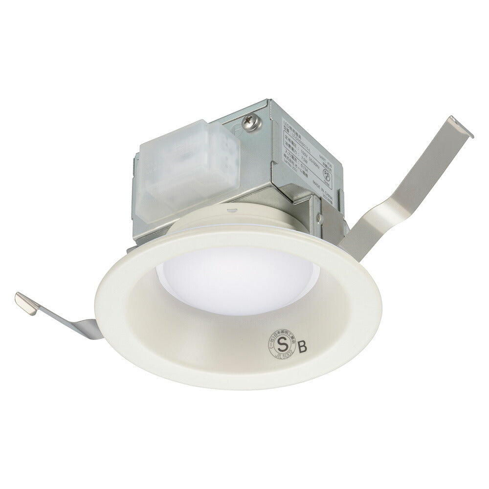 LEDダウンライト（750 lm/100形電球1灯相当/7.5W/電球色/SB形/埋込穴Φ100mm/屋内専用）_06-5127_LT-D1010111-L_OHM（オーム電機）