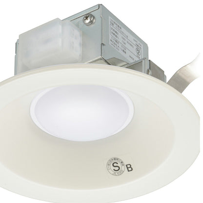 LEDダウンライト（810 lm/100形電球1灯相当/7.5W/昼白色/SB形/埋込穴Φ125mm/屋内専用）_06-5132_LT-D1210111-N_OHM（オーム電機）