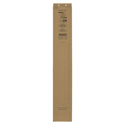 LEDベースライト（逆富士型/40形/100-242V電圧対応/昼白色/4600 lm/電気工事必要）_06-5147_LT-BS4400V20N-N_OHM（オーム電機）