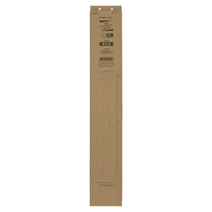 LEDベースライト（逆富士型/40形/100-242V電圧対応/昼光色/4600 lm/電気工事必要）_06-5148_LT-BS4400V20N-D_OHM（オーム電機）