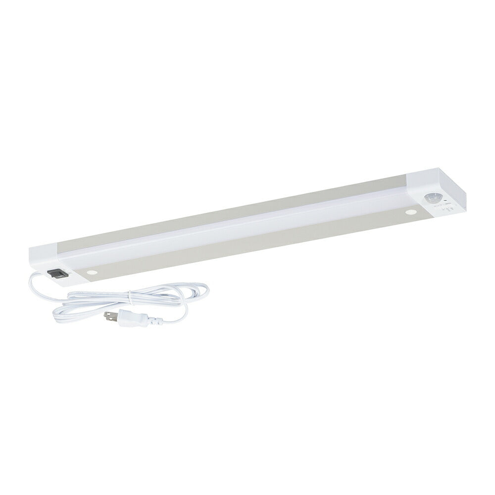 LED多目的灯（明暗＋人感センサー/長さ455mm/900 lm/9.0W/昼光色相当/屋内専用/配線工事不要）_06-5199_LT-PP409S-D_OHM（オーム電機）