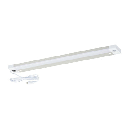 LED多目的灯（明暗＋人感センサー/長さ600mm/1300 lm/12.7W/昼光色相当/屋内専用/配線工事不要）_06-5200_LT-PP613S-D_OHM（オーム電機）