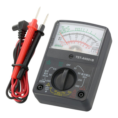 アナログマルチテスター（コンパクトサイズ/単3形×1本付属）_06-5410_TST-AN501B_OHM（オーム電機）