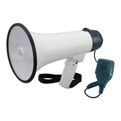 メガホン大（折りたたみ式グリップ/ショルダーベルト付/連続使用12h/25W/単1形×6本使用）_06-5416_XB-11SF-B_OHM（オーム電機）