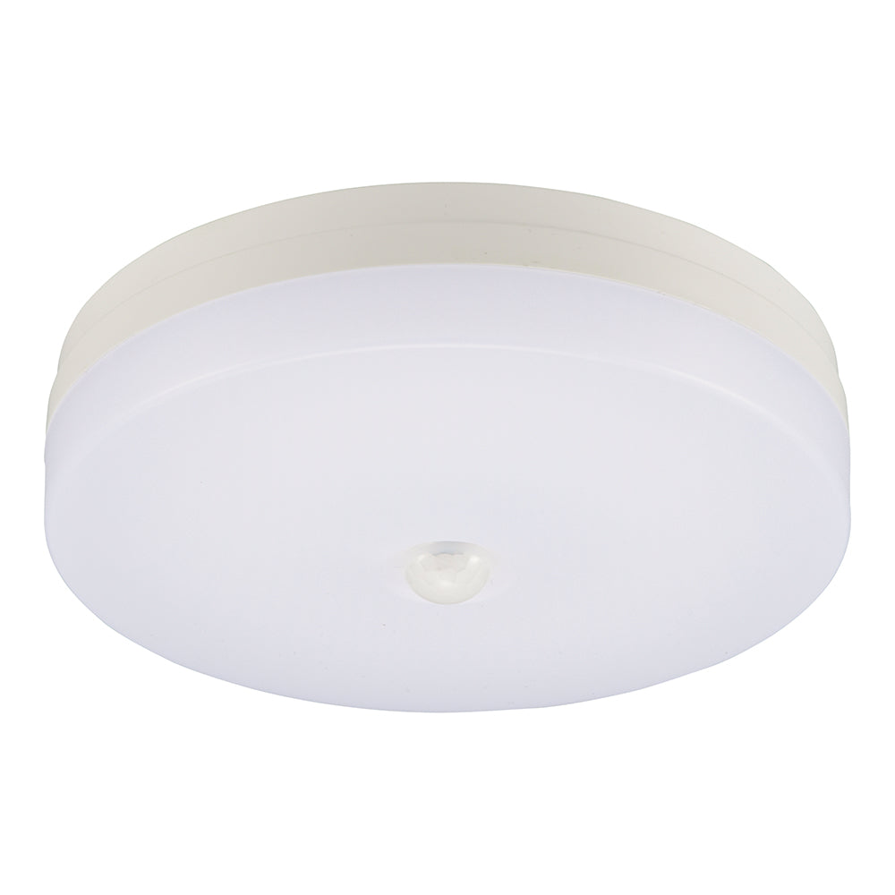 LEDミニシーリングライト（明暗・人感センサー付き/ボール電球100形相当/1520 lm/12.8W/電球色）_06-5635_LE-Y13LG-PIR_OHM（オーム電機）
