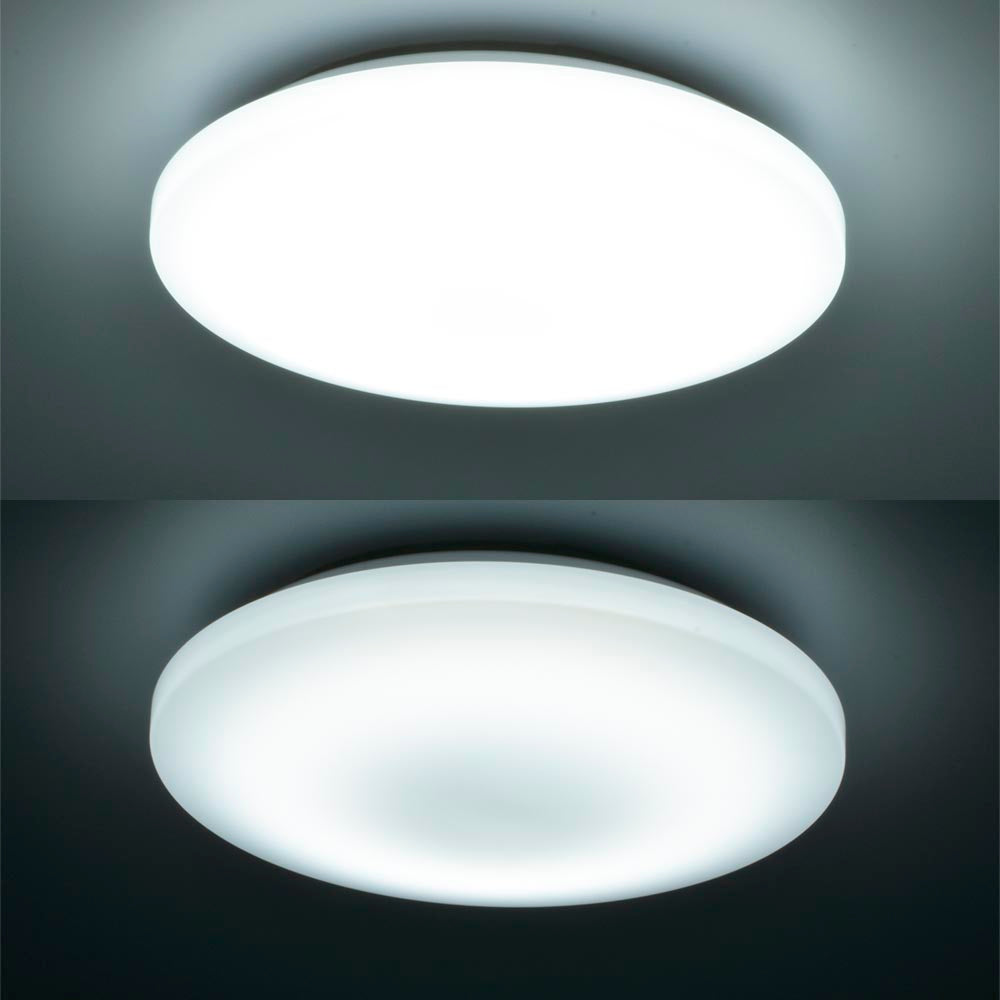 LEDシーリングライト 調光4段階（～12畳用/直径約45cm/昼光色/最大5000 lm/45W）_06-5803_LT-Y45DBZ-W_OHM（オーム電機）