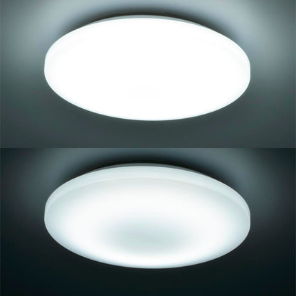 LEDシーリングライト 調光4段階（～12畳用/直径約45cm/昼光色/最大5000 lm/45W）_06-5803_LT-Y45DBZ-W_OHM（オーム電機）