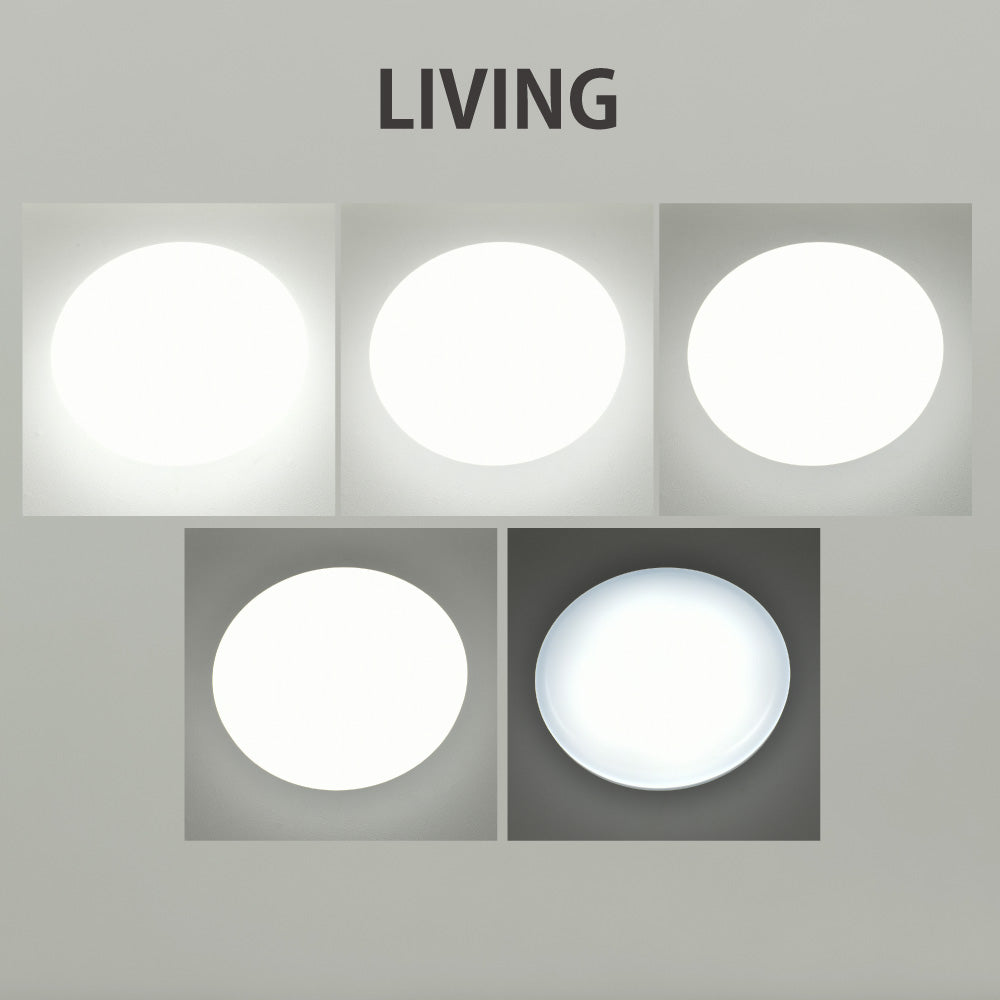 LEDシーリングライト（12畳用/直径40cm/調光5段階/調色5段階/5100 lm/38W）_06-5980_LE-YH38T12Y-W40_OHM（オーム電機）