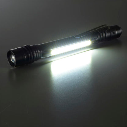 2WAYペンライト（COB＆LED/160 lm/ZOOM付/単4形×2本使用）_08-0944_LHA-PZ16A7_OHM（オーム電機）