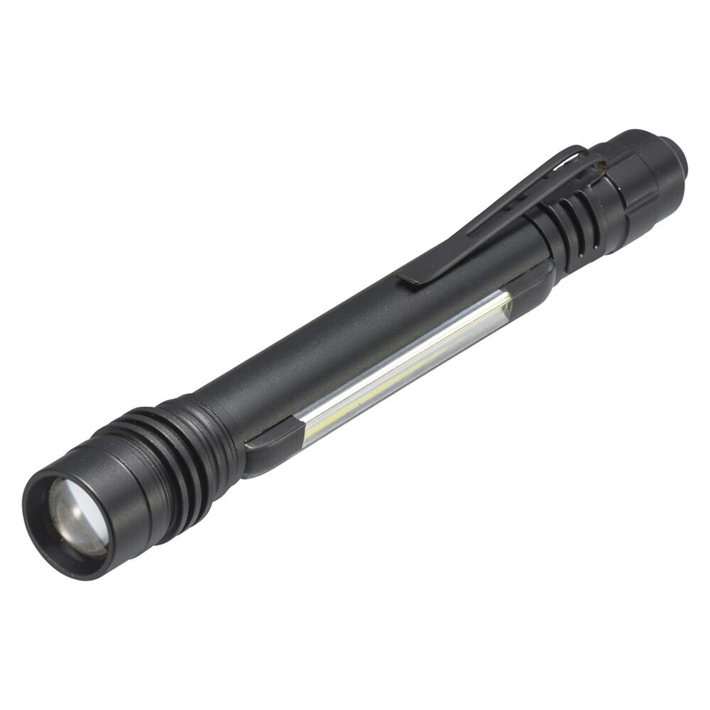 2WAYペンライト（COB＆LED/160 lm/ZOOM付/単4形×2本使用）_08-0944_LHA-PZ16A7_OHM（オーム電機）