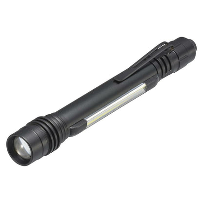 2WAYペンライト（COB＆LED/160 lm/ZOOM付/単4形×2本使用）_08-0944_LHA-PZ16A7_OHM（オーム電機）