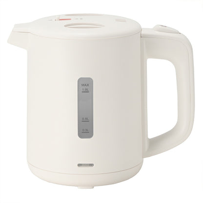 電気ケトル（最大容量 1.0L/900W/ホワイト）_08-1428_COK-WS90B-W_OHM（オーム電機）