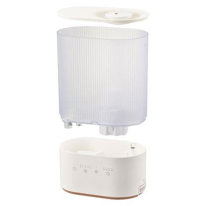 UV機能超音波加湿器（3段階調光LEDライト付/アロマポケット付/22W/4.0リットル/連続加湿15時間/ホワイト）_08-1472_KIS-KA40A-W_OHM（オーム電機）