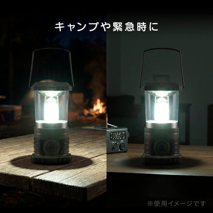 調光COBランタン（点灯6モード/単1形×4本使用/最大1200 lm/連続点灯10ー200時間）_08-1676_LN-120A7_OHM（オーム電機）