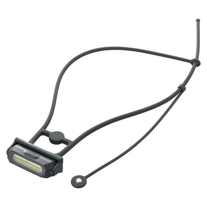 ウォーキングライト 首かけ式（25 lm/保護等級IPX4/単4形×1本使用/360度回転/マグネット付/グレー）_08-1682_LH-N25A7-H_OHM（オーム電機）