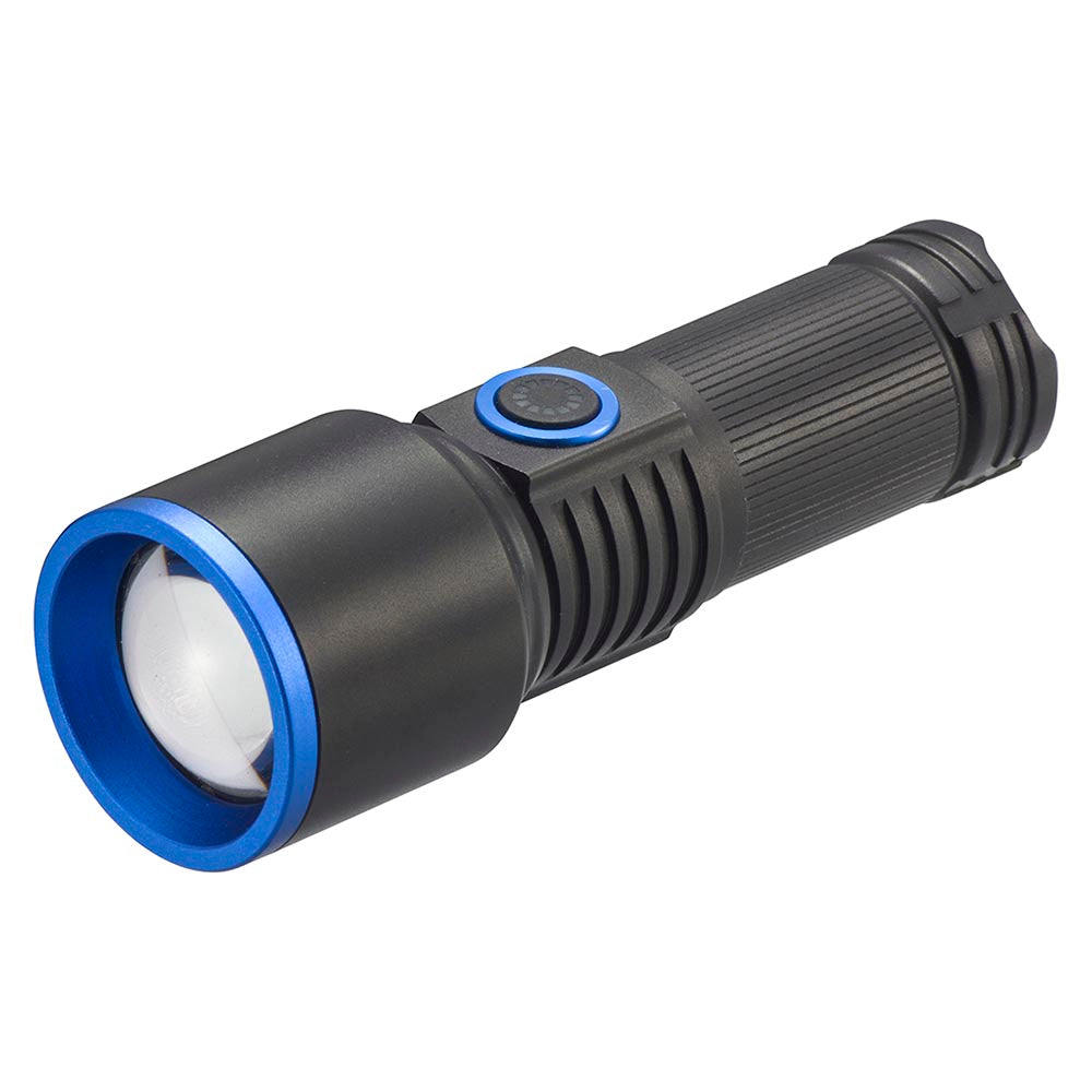 充電式LED懐中ライト（550 lm High時/リチウムイオン仕様/保護等級 IPX4）_08-1715_LH-CP55A5_OHM（オーム電機）