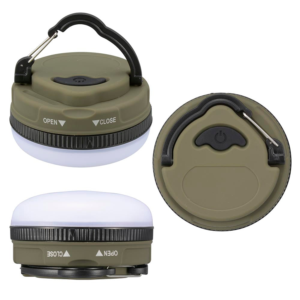 LED丸型ランタン【パッケージなし】（120 lm High時/40時間 Low時/単4形×3本使用）_08-1732-9_LN-M12B5_OHM（オーム電機）