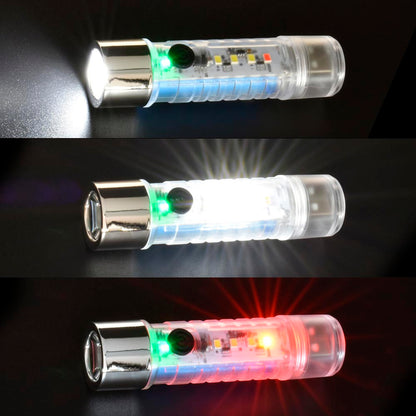 LEDスケルトンライト（USB充電式 Type-A/110 lm/ライト・ランタンモード切替/3個入）_08-1734_LH-C10A5-3P_OHM（オーム電機）