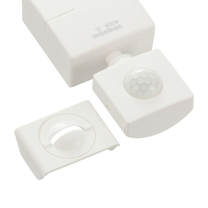 monban CUBE II ワイヤレスチャイムセット 人感センサー送信機＋光フラッシュ電池式受信機_08-1905_OCH-PIRT-FBR25_OHM（オーム電機）