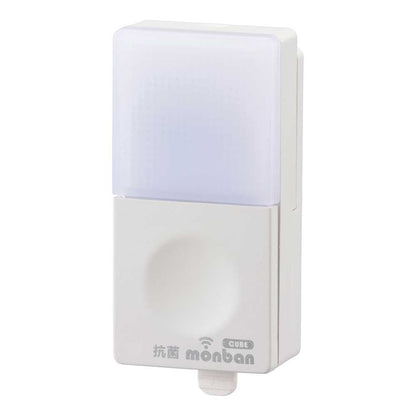 monban CUBE II 押しボタン送信機（増設用/防水IP44/CR2032リチウム電池×1個使用）_08-1908_OCH-BPT25_OHM（オーム電機）