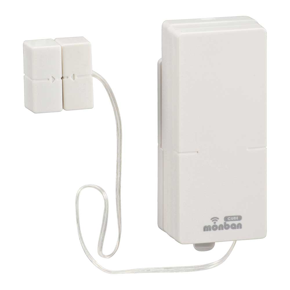 monban CUBE II 扉センサー送信機（増設用/単4形×2本使用）_08-1910_OCH-MAGT25_OHM（オーム電機）