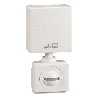 monban CUBE II 人感センサー送信機（増設用/防水IP44/単4形×3本使用）_08-1911_OCH-PIRT25_OHM（オーム電機）