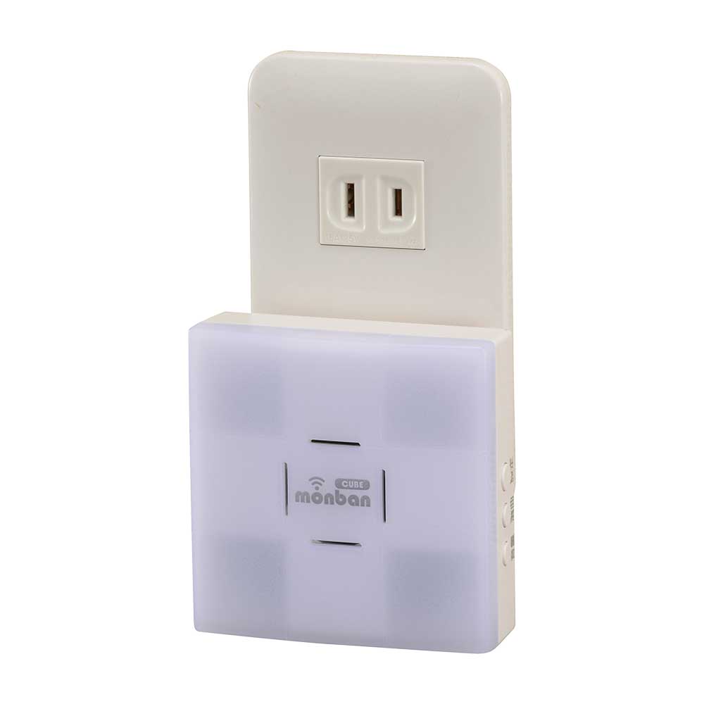 monban CUBE II 光フラッシュ受信機（増設用/コンセント式）_08-1914_OCH-ACR25_OHM（オーム電機）