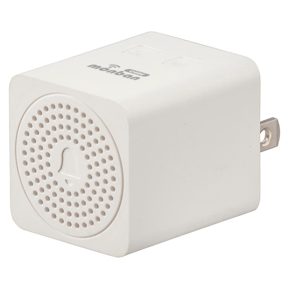 monban CUBE II MINI電池レスAC電源式受信機（MINIサイズ/増設用/コンセント式）_08-1917_OCH-MINIACR25_OHM（オーム電機）