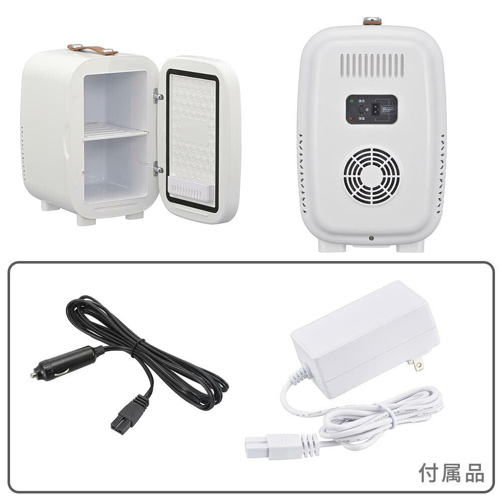 電子式保冷保温ボックス（5L/2.35kg/36W/ホワイト）_08-3330_COK-R056M-H_OHM（オーム電機）
