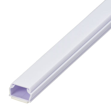 テープ付モール（1号/60cm/ホワイト/2本入）_09-1000_DZ-AMT106X2-W_OHM（オーム電機）