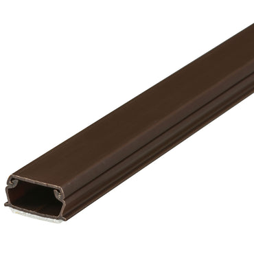 テープ付ABSモール（2号/91cm/チョコ）_09-2827_DZ-AMT209-CH_OHM（オーム電機）