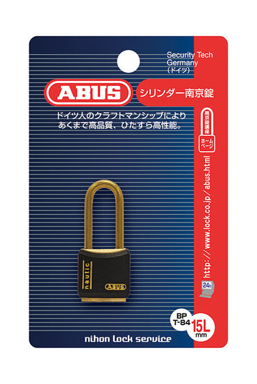 T84MB ブラスパドロック BPT84MB/15LS KD W/3_ABUS （アバス）