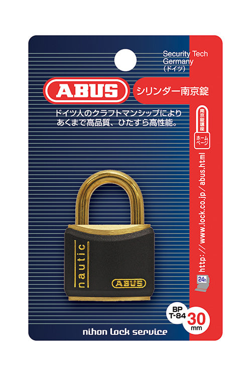 T84MB ブラスパドロック BPT84MB/30 KD W/3_ABUS （アバス）