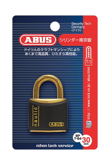 T84MB ブラスパドロック BPT84MB/30 KD W/3_ABUS （アバス）
