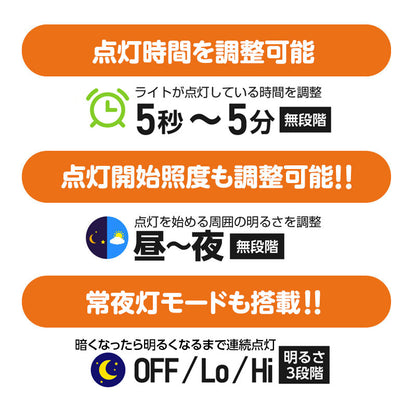 LEDセンサーライト(1灯型)