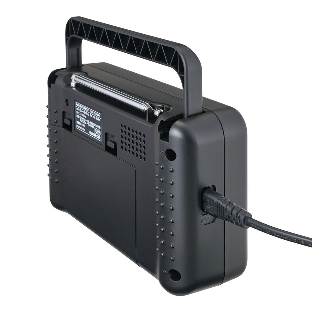 短波ポータブルラジオ_ER-H200T_ELPA（エルパ・朝日電器）