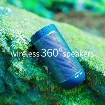 ワイヤレス360°スピーカー（Bluetooth5.0/防塵・防水IP65/5W×2/USB Type-C充電式/ブラック）_03-2500_ASP-W360N_OHM（オーム電機）