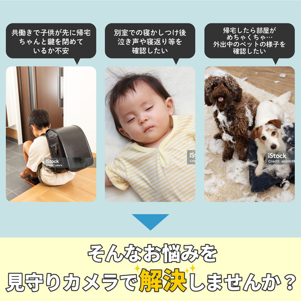 防犯士が作ったスゴイ防犯カメラ 屋内用 見守りカメラ AC電源_TBC-IP300_ELPA（エルパ・朝日電器）