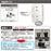 発煙ガードタップ（6個口）_00-5184_HS-TM6HS3-W_OHM オーム電機