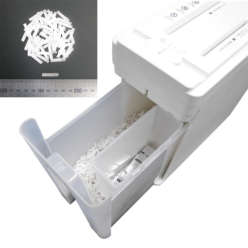 静音クロスカットマルチシュレッダー（ダストボックス容量7.5リットル/ホワイト）_00-5288_SHR-C510S_OHM（オーム電機）