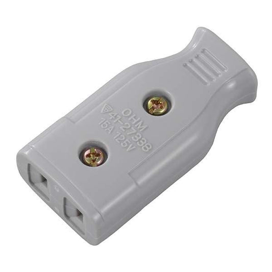 【20個セット・業務用箱入り】差込みボディ  グレー_00-8234_RK-6315G-Z_OHM（オーム電機）